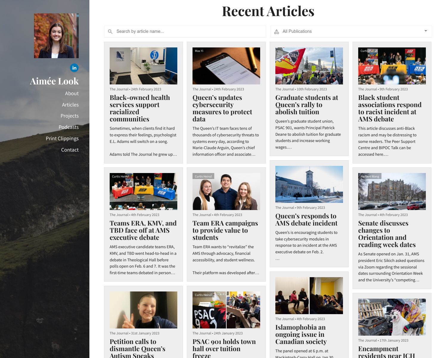 Aimée Look Portfolio Aimée Look Portfolio