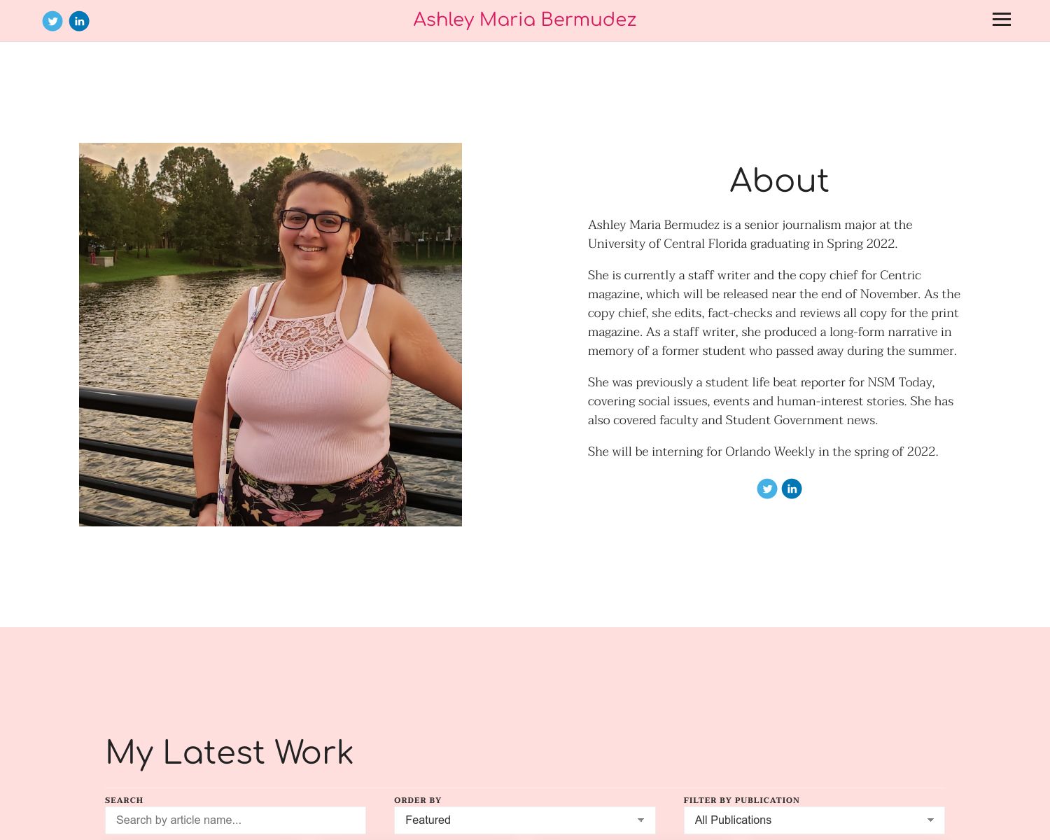 Ashley Maria Bermudez Portfolio Ashley Maria Bermudez Portfolio