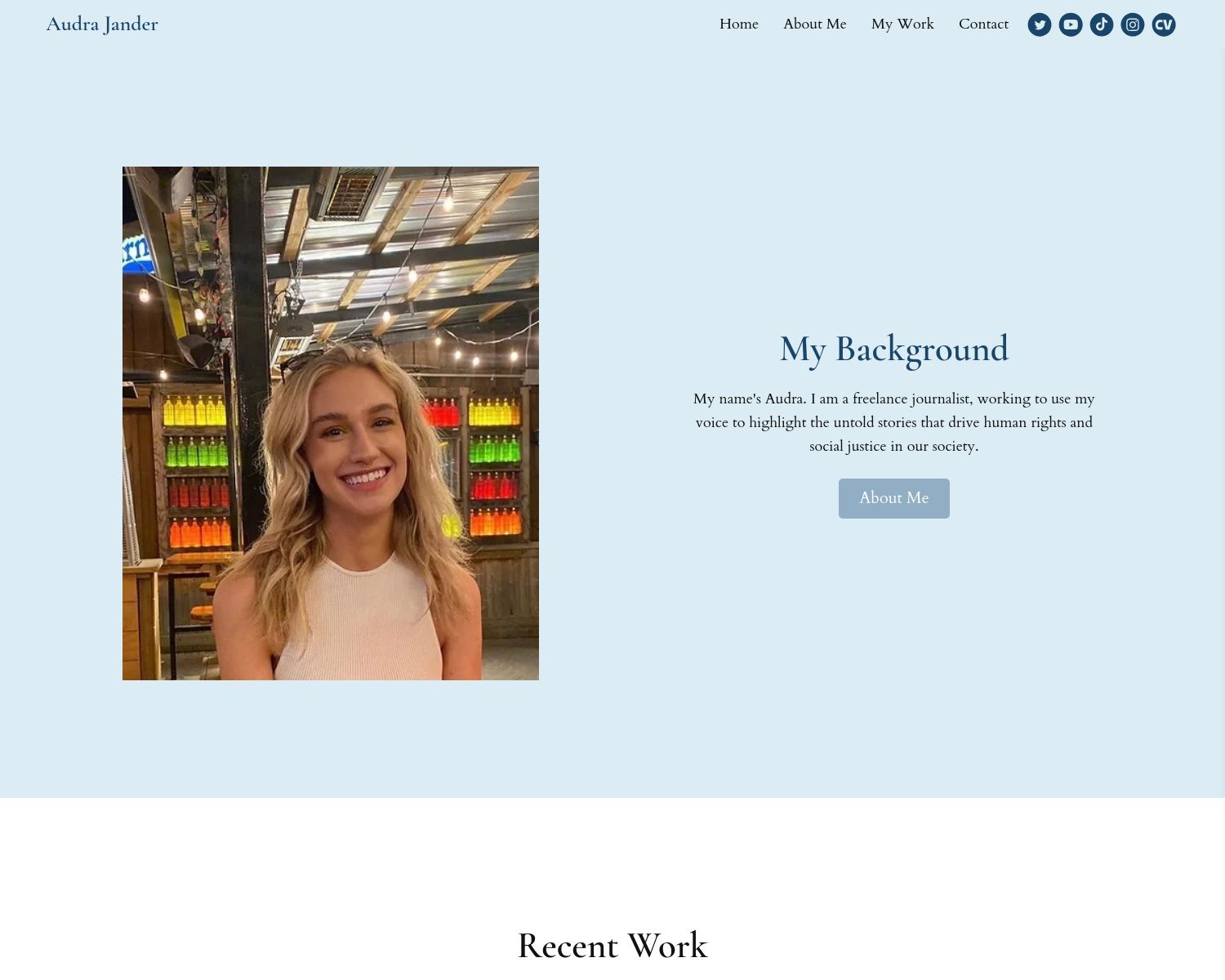 Audra Jander Portfolio Audra Jander Portfolio