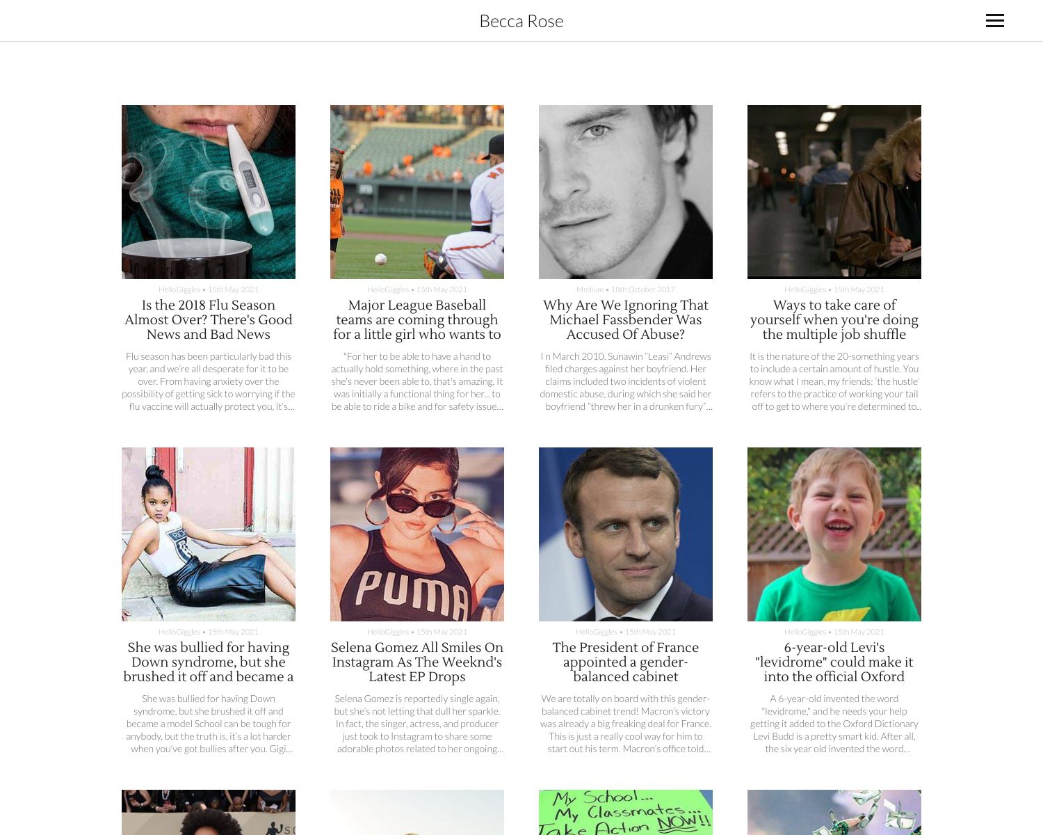 Becca Rose Portfolio Becca Rose Portfolio