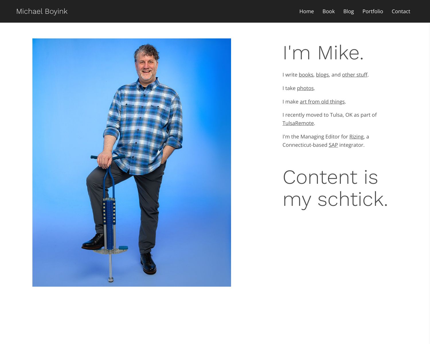 Michael Boyink Portfolio Michael Boyink Portfolio