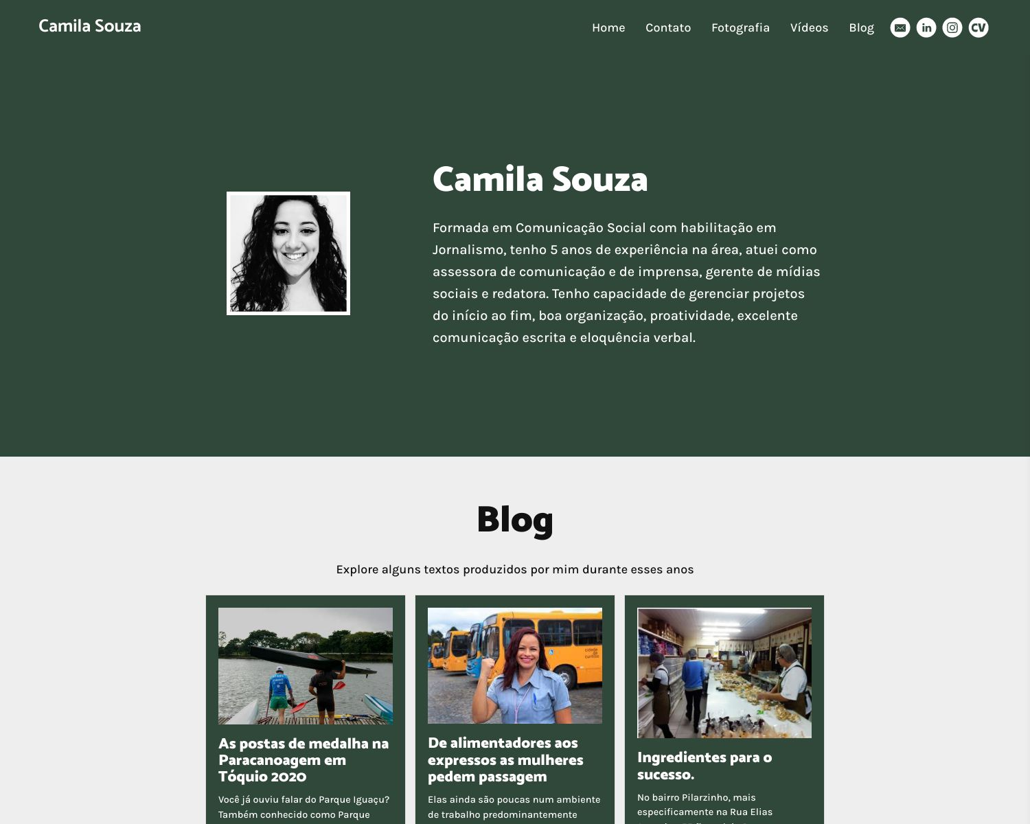 Camila Souza Portfolio Camila Souza Portfolio