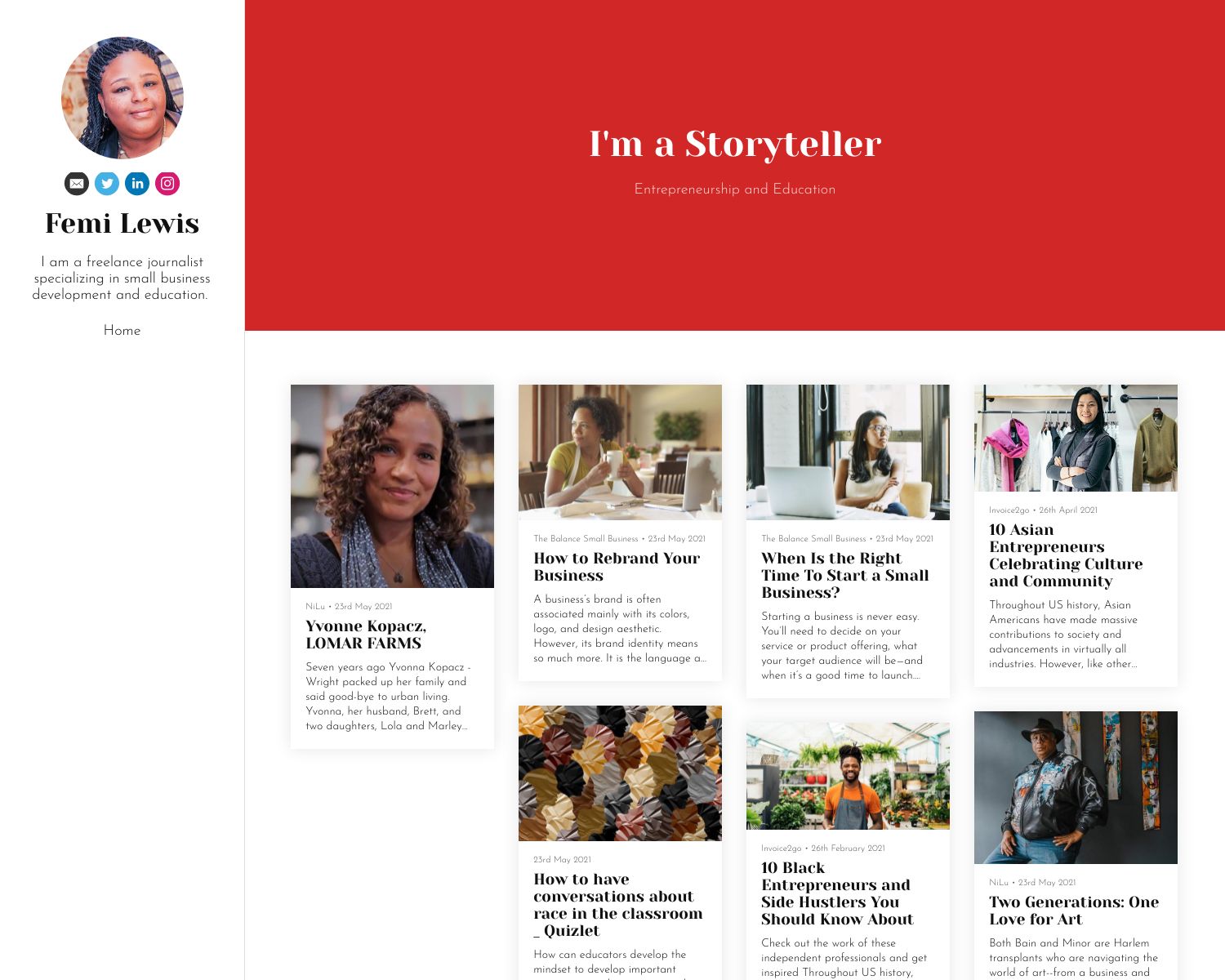 Femi Lewis Portfolio Femi Lewis Portfolio