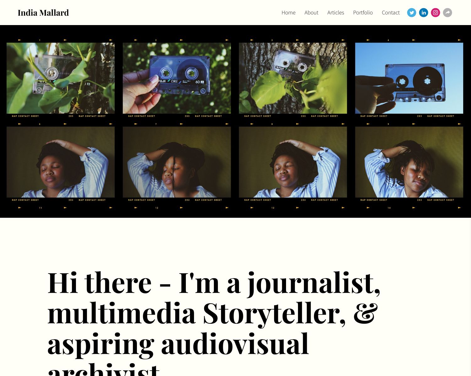 India Mallard Portfolio India Mallard Portfolio