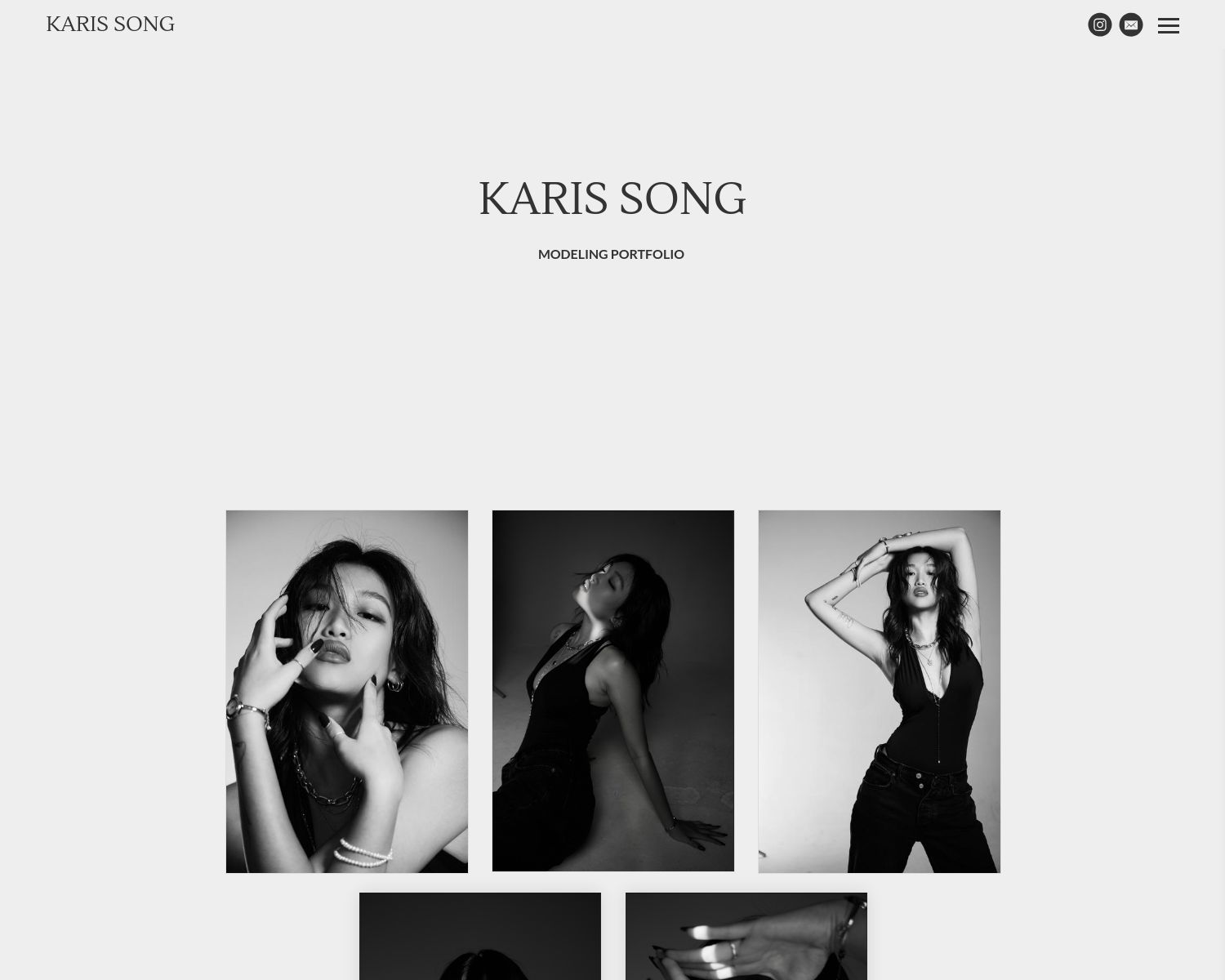 KARIS SONG Portfolio KARIS SONG Portfolio