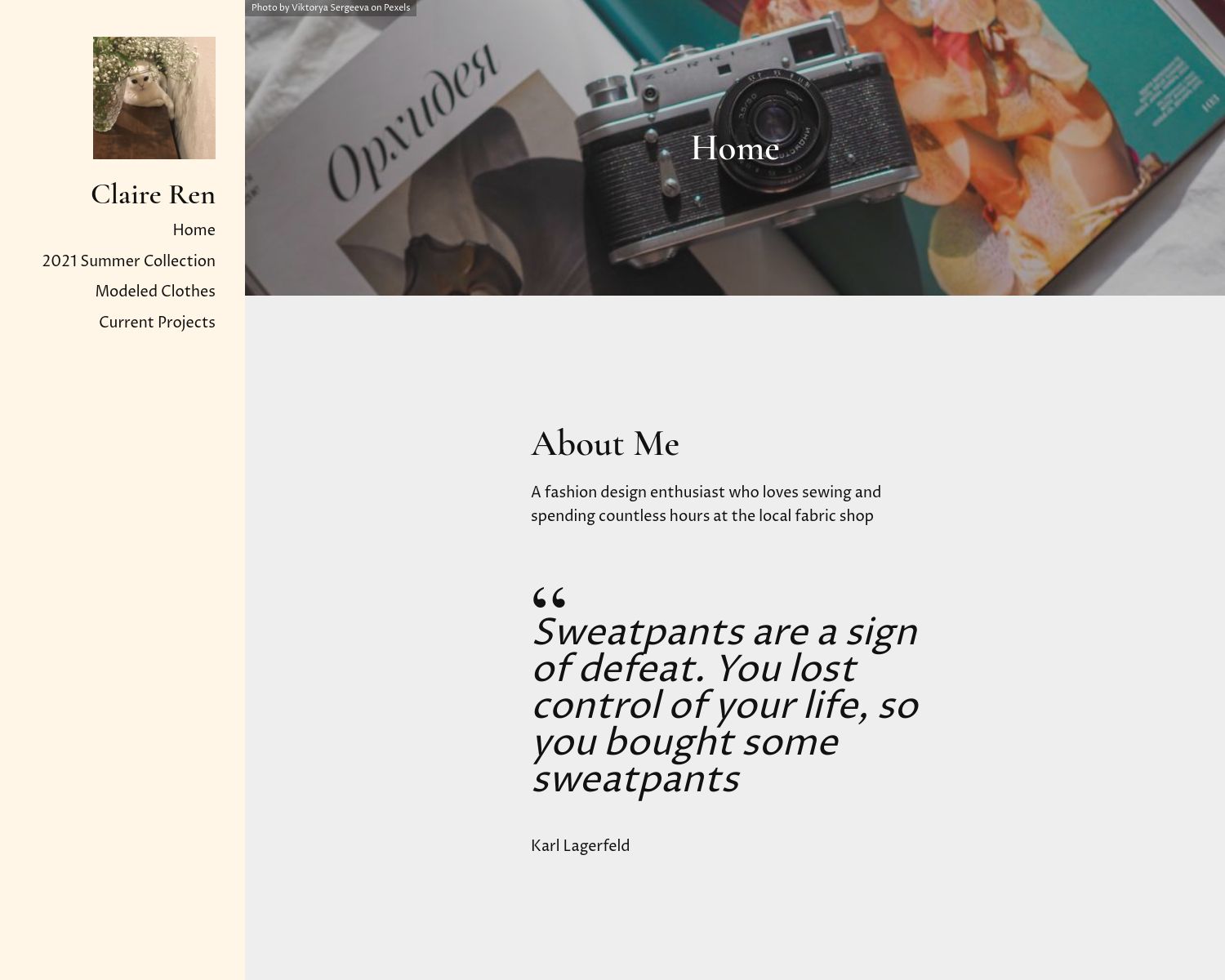 Claire Ren Portfolio