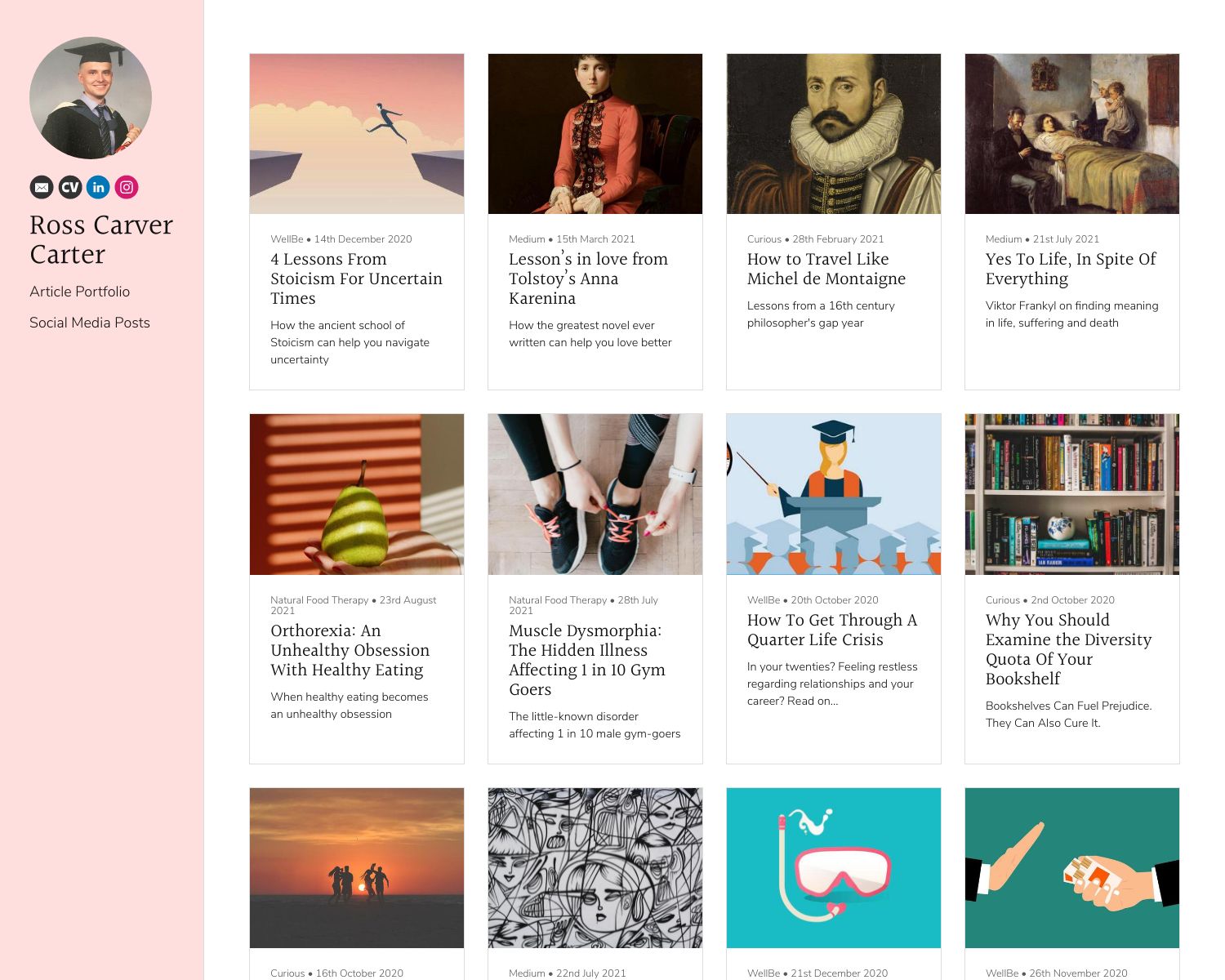 Ross Carver–Carter Portfolio Ross Carver–Carter Portfolio