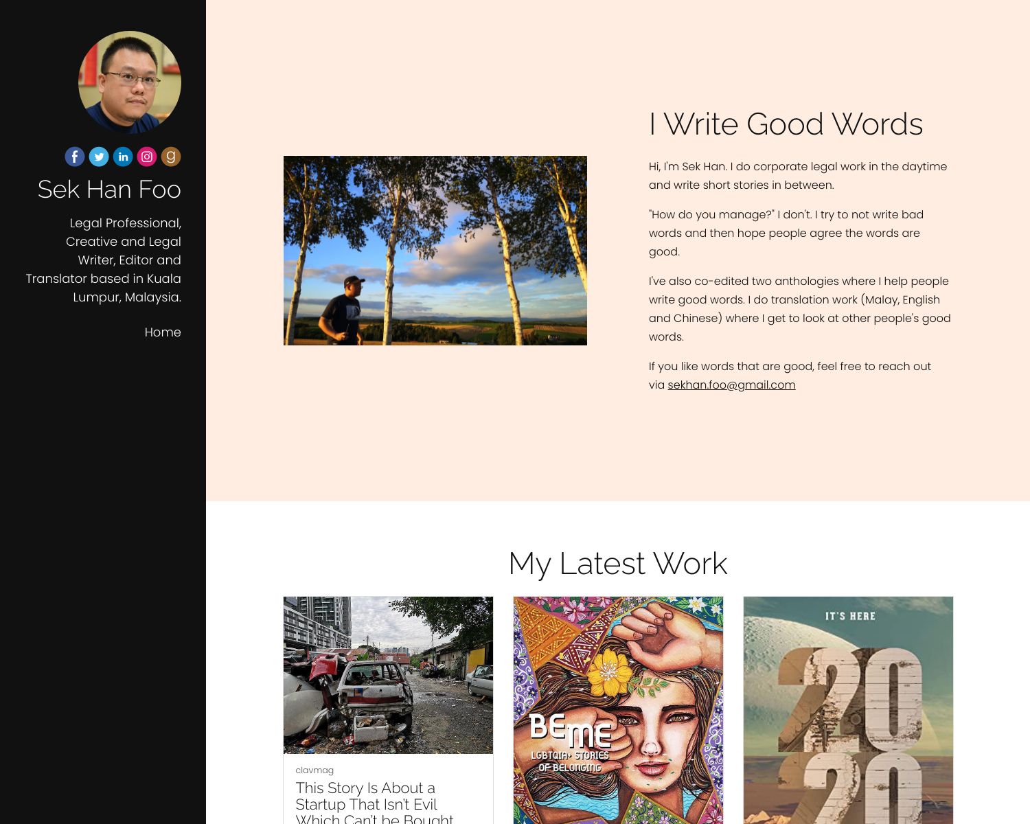 Sek Han Foo Portfolio Sek Han Foo Portfolio